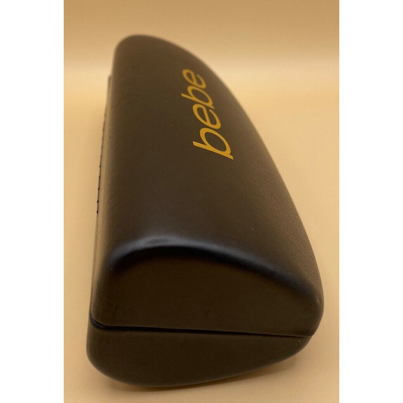 Pre-owned Bebe Black Hard Eyeglass/Sunglasses Case - Picture 3 of 6